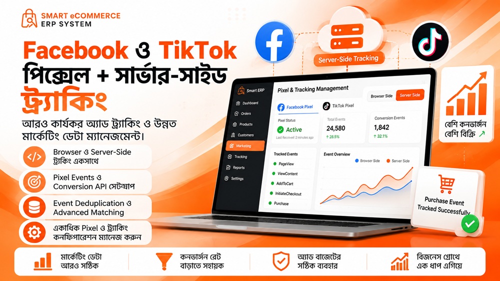 Facebook & TikTok Pixel + Server-Side Tracking
